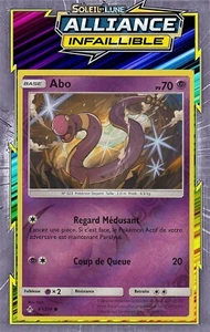 Abo Reverse - SL10:Alliance Infaillible - 62/214 - Carte Pokemon Neuve Française - Picture 1 of 1