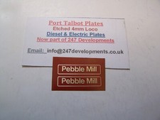 7mm Scale Etch Plates class 86 86 256 Pebble Mill (red)