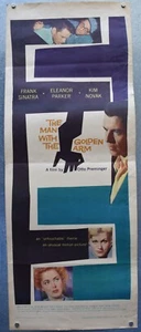 Man With The Golden Arm Original Movie Poster Insert 1956 14 x 36 Frank Sinatra - Picture 1 of 4