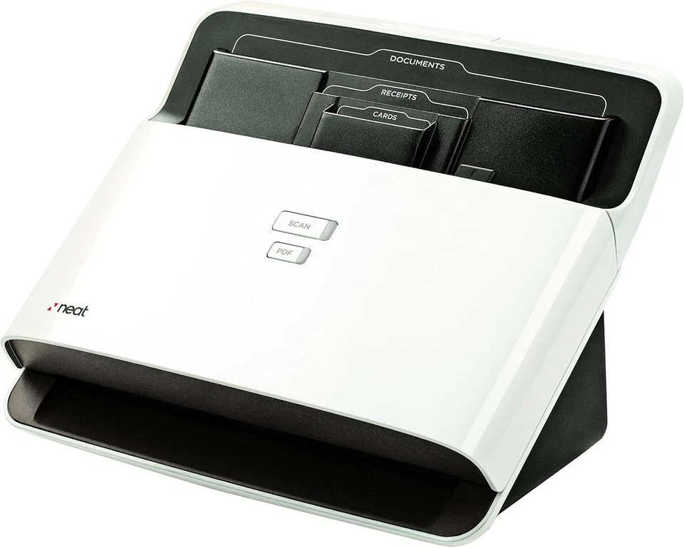 Neat NeatDesk Desktop Scanner & Digital Filing System - White - Image 1 of 1