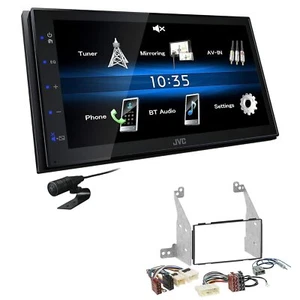 JVC 2 DIN Digital Autoradio Bluetooth USB für Nissan Pathfinder III 2004-2013 - Bild 1 von 5