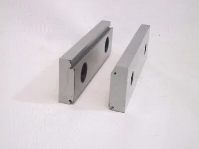 BOSTAR 6" x 2" Double Step Milling Vise Jaw for 6" Kurt or Similar Milling Vise