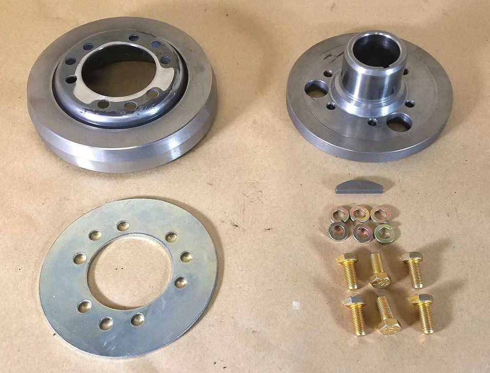 1955 67 Pontiac Harmonic Balancer & Crank Flange Kit New, C532492RP - Image 1 of 1