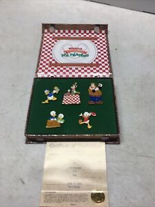 Disney Mickey's Toontown Event Donald Nephews Clarabelle Pete Boxed 400 Pin Set
