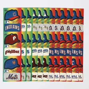 72 Stück Fleer 1983 Star Sticker MLB Baseball Team Ball Cap Sticker Vintage - Bild 1 von 5