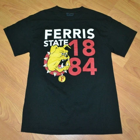 Ferris State University Bulldogs T Shirt Medium FSU Big Rapids MI Nice Cover