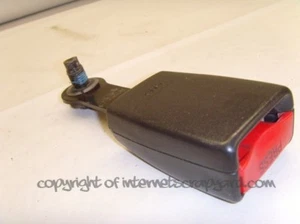 Nissan Almera Tino 1.8 00-06 front seat belt stalk anchor buckle clip seatbelt - Picture 1 of 1