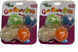 8 Stück im Dunkeln leuchtende klebende Wandkugeln, 2er Pack - tolles Geschenk für Kinder & Erwachsene! - Bild 1 von 10