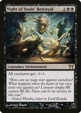 Night of Souls' Betrayal - CHK Champions of Kamigawa - MTG Magic NM