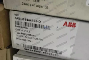 ABB FS300R17KE3/AGDR-76C IGBT MODULE with DRIVE Spot Goods Expedited Shipping - Picture 1 of 6