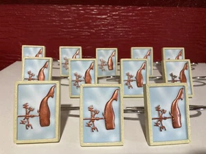 Jubilee - Whale Weathervane Shower Curtain Hooks - 12 Pieces (Nautical/Beach) - Picture 1 of 2