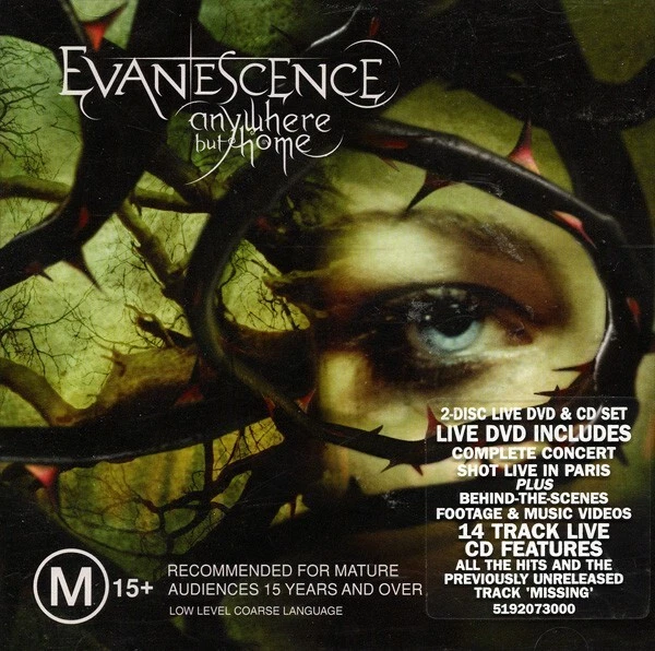 CD doble Evanescence - Anywhere But Home Foto 1 de 1
