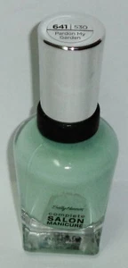 1 Smalto manicure salone completo Sally Hansen PARDON MY GARDEN #641/530 - Foto 1 di 1