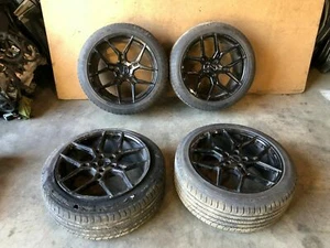 JEEP GRAND CHEROKEE SRT8 2005-2010 OEM GIOVANNE 20 FRONT REAR STAGGERED WHEELS - Bild 1 von 10