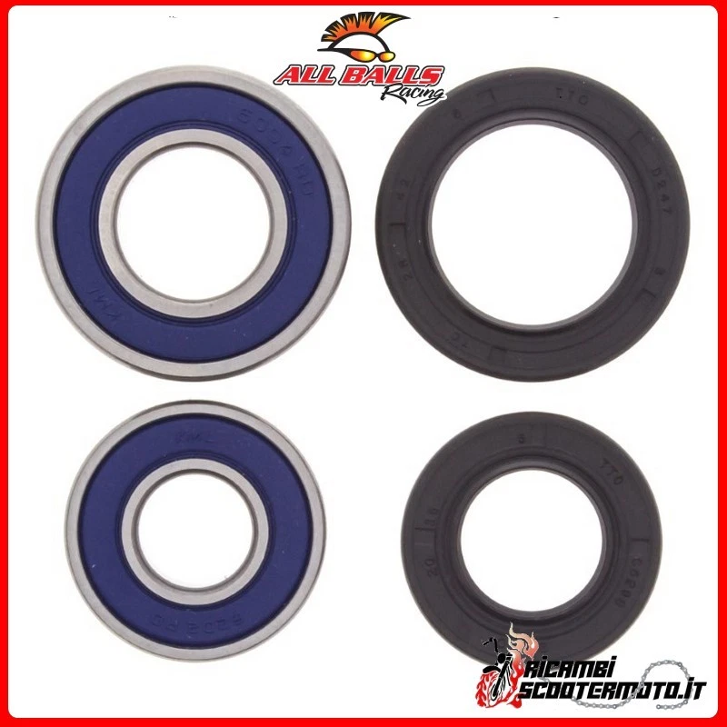 VORDERRADLAGERSATZ All Balls Kymco Mongoose 300 2008 25-1035#48 - Imagem 1 de 1