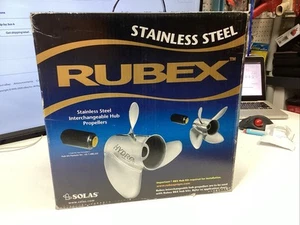 S2 SOLAS DIAM 15 9572-150-21 RUBEX PROPELLER BLADE STAINLESS NEW BOAT E SERIES - Bild 1 von 3