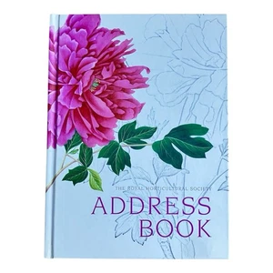 Royal Horticultural Society Address Book Hardcover  2009 - Picture 1 of 6