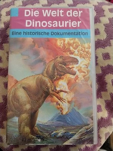 Die Welt der Dinosaurier,  VHS, Zustand akzeptabel - Bild 1 von 2