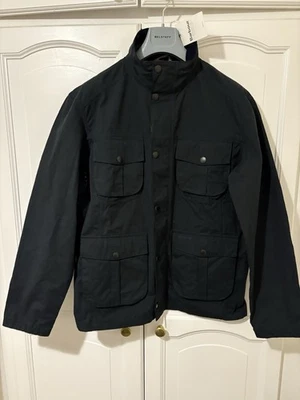 Barbour Mens Sanderling Casual Jacket Navy Blue Size Medium - Image 1 of 4