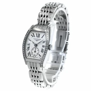 Longines L2.175.0 Evidenza Side Diamond Small Second Quartz Ladies Wristwatches - Picture 1 of 6