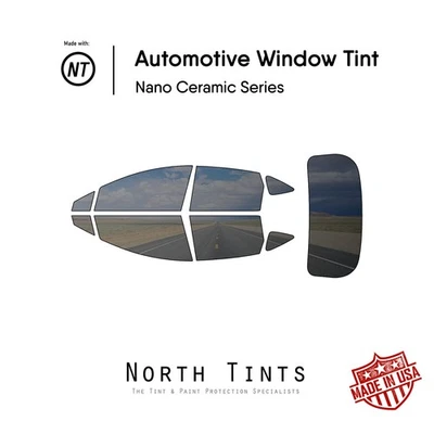 Película de tinte de ventana precortada nano cerámica automotriz para Nissan Murano 2025-2026 Foto 1 de 4