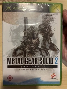 Metal Gear Solid 2 Substance - PAL Microsoft Original Xbox Sealed - Picture 1 of 5