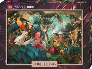 NEW Heye Jigsaw Puzzle 1000 Pieces 9+ Ages Fauna Fantasies Birdiversity - Picture 1 of 2