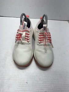 Scarpe pelle di chiodi di garofano donna taglia 7 slip on infermiera veterinaria assistenza sanitaria rosa - Foto 1 di 9