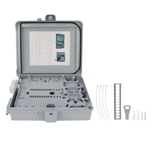 Fiber Optical Terminal Box 12-Core FTTH Fiber Optic Distribution Enclosure - Afbeelding 1 van 12