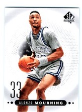 2013 SP Authentic #2 Alonzo Mourning Mint