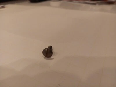 Vintage #8-32x1/2 Truss Head Slotted Machine Screws Steel Zinc Plated (100)