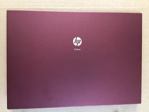 577193-001 HP ProBook 4310 Red/Black LCD Back Panel LID Cover (1) - Picture 1 of 7
