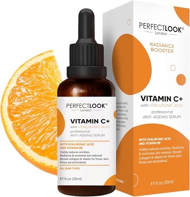 Vitamin C Serum for face 12% with Hyaluronic Acid Vitamin B5 & E Anti-Aging 30ml - Image 1 of 4