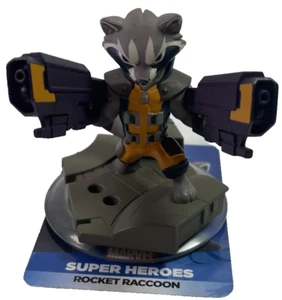 Disney Infinity 2.0 Marvel Rocket Raccoon Figure INF-1000105 + Card Guardians - Picture 1 of 7