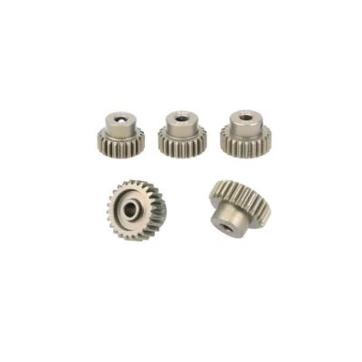 DOLLATEK 5PCS 48DP 21T 22T 23T 24T 25T Pinion Motor Gear Combo Set for 1/10 Rc Car Motor