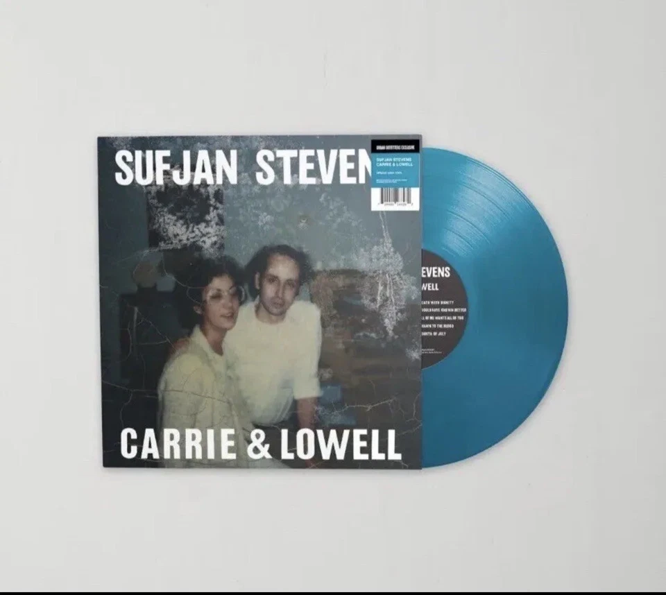 NEW Sufjan Stevens Carrie & Lowell Urban Outfitters AQUA BLUE Vinyl LP Record UO - Image 1 of 1