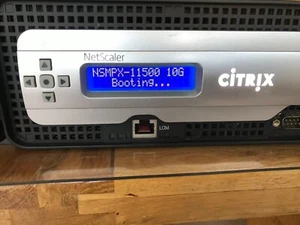 Citrix Netscaler C11500 Ns 8x10ge Sfp+ 4x Sfp N3 NSMPX reconditionné par Citrix - Photo 1/9