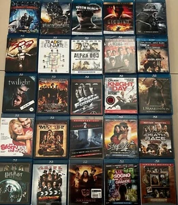 LOTTO STOCK 25 BLU-RAY MOLTI NUOVI SIGILLATI ALTRI COME NUOVI ALTRI USATI - Foto 1 di 1