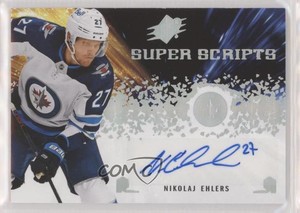 2021-22 SPx Superscripts Nikolaj Ehlers #SS-NE Auto