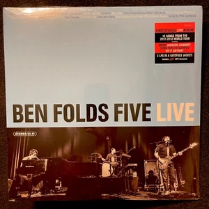 Ben Folds Five - Ben Folds Five Live (2013) : 2 LP VINYL RECORD - SEALED : MINT - Picture 1 of 5