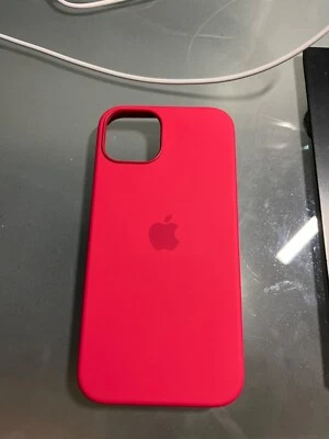 Apple Custodia MagSafe in Silicone per iPhone 13 - (PRODUCT)RED - Immagine 1 di 4