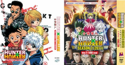 DVD~ANIME HUNTER X HUNTER SEASON 1-2 VOL.1-240 END + OVA + 2 MOVIE + FREE SHIP Foto 1 de 2