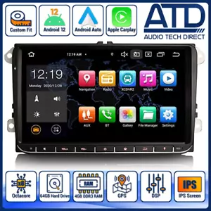 Carplay Radio Android para VW Amarok Crafter Cady Polo Transporter T6 Auto Radio - Imagen 1 de 12