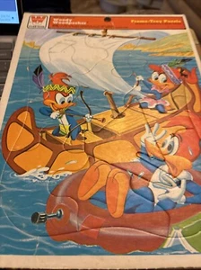 Woody Woodpecker 1972 Whitman vintage  frame tray puzzle vintage used - Picture 1 of 5