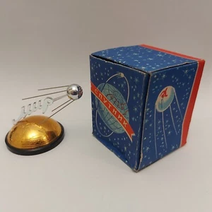 De colección Raro SPUTNIK 1 Espacio Primer Satélite 1957 URSS Recuerdo Ruso + Caja - Imagen 1 de 22