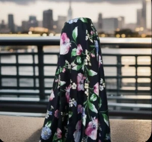 City Studio Größe 3 Junior mehrfarbig geblümt Taille Größe 26 Zoll Maxi formeller Rock - Bild 1 von 15