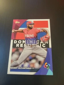 2023 Topps Series 2 - 2023 World Baseball Classic Stars #WBC-43 Sandy Alcantara - Picture 1 of 2