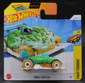 Hot Wheels Donut Drifter 150/250 HW Fast Foodie NETFLIX 1/5 Auto 1:64 2024 - Foto 1 di 2