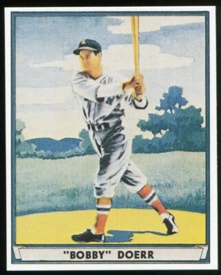 1941 Play Ball (1977 Reprint) #64 Bobby Doerr Boston Red Sox - Image 1 of 2