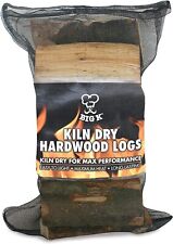 Big K Kiln Dry Hardwood Logs FSC Bag Of Hardwood Stove And Chiminea Fuel 11kg